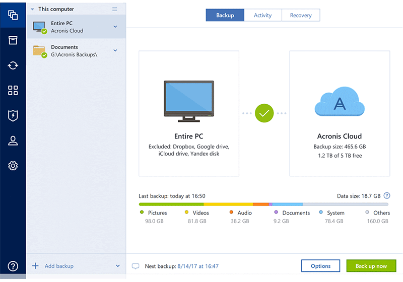 how to uninstall acronis true image 2018