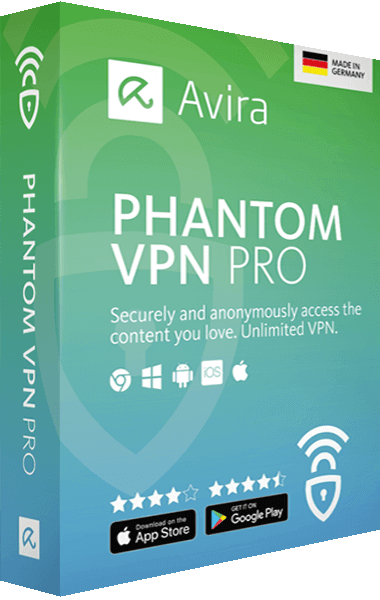 Avira Phantom VPN Pro 2020 boxshot