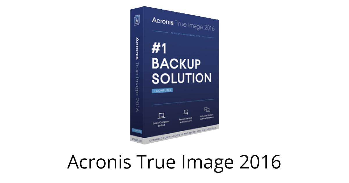 acronis true image 2016 xiazai