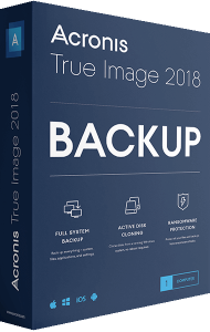 Acronis True Image 2018 3D boxshot