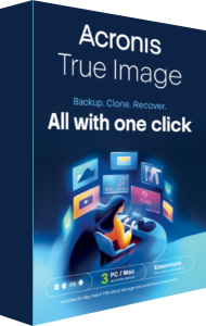 Acronis True Image 3D boxshot
