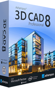 Ashampoo 3D CAD Professional 8 3D boxshot