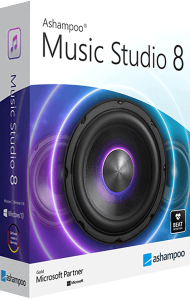 Ashampoo Music Studio 8 3D boxshot