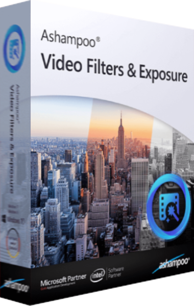 Ashampoo Video Filters and Exposure boxshot