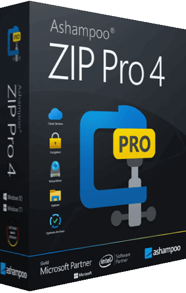 Ashampoo ZIP Pro 4 boxshot