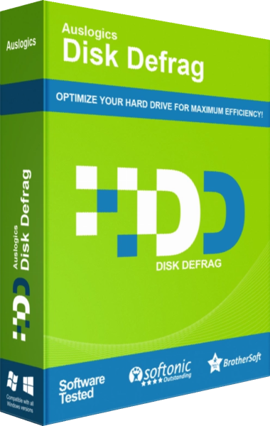 Auslogics Disk Defrag boxshot