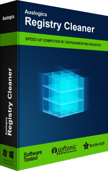 Auslogics Registry Cleaner boxshot