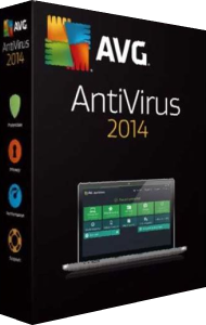AVG AntiVirus FREE 3D boxshot
