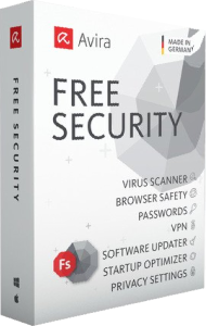 Avira Free Security 3D boxshot