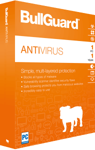 BullGuard Antivirus 2018 3D boxshot