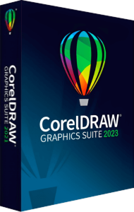 CorelDRAW Graphics Suite 2023 3D boxshot