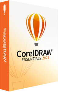 CorelDRAW Essentials 2021 3D boxshot