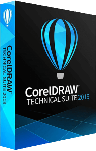 CorelDRAW Technical Suite 2019 3D boxshot