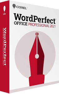 WordPerfect Office Professional 3D boxshot