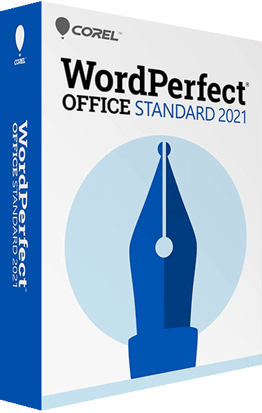 WordPerfect Office Standard 2021 boxshot