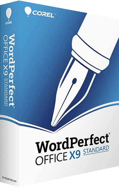 WordPerfect Office X9 Standard Edition boxshot
