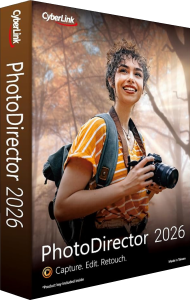 CyberLink PhotoDirector 2026 3D boxshot
