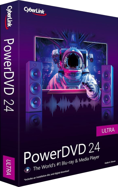 CyberLink PowerDVD 24 3D boxshot