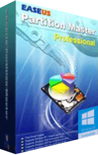 EaseUS Partition Master Professional Affordable Disk Management Software boxshot
