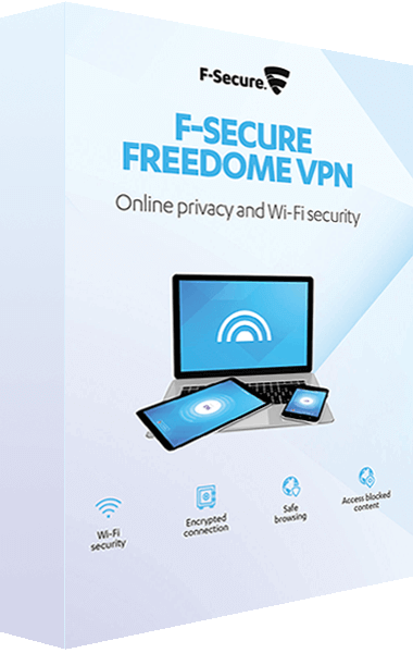 F-Secure FREEDOME VPN boxshot