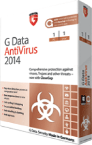 G DATA Antivirus 2014 3D boxshot