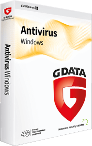 G DATA Antivirus for Windows 3D boxshot