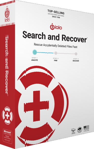 iolo Search and Recover 3D boxshot