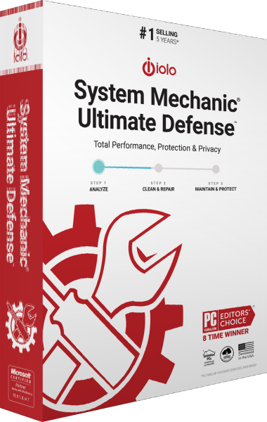 iolo System Mechanic Ultimate Defense 3D boxshot
