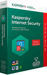 Kaspersky Internet Security 3D boxshot