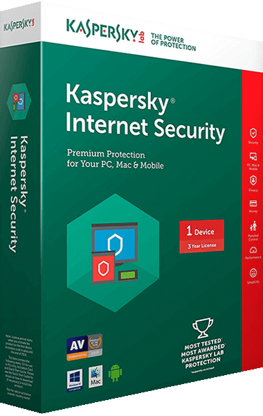 Kaspersky Internet Security boxshot