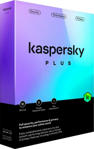Kaspersky Plus 3D boxshot