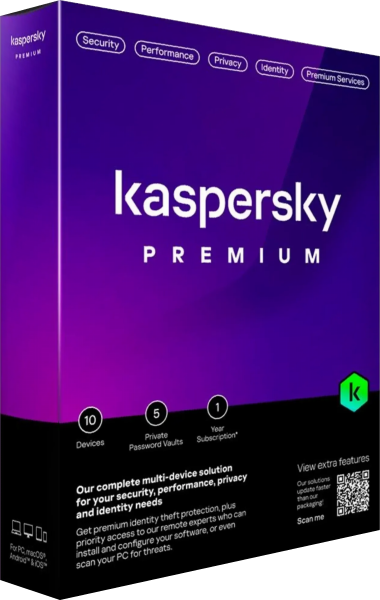 Kaspersky Premium 3D boxshot