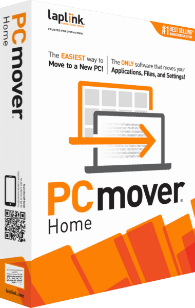 Laplink PCmover Home 3D boxshot