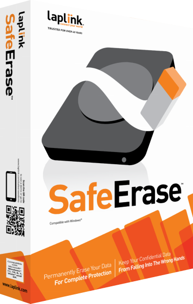 Laplink SafeErase 3D boxshot