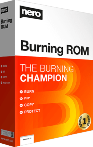Nero Burning ROM 3D boxshot