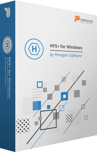 HFS+ for Windows by Paragon Software 3D boxshot