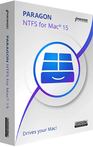 Paragon NTFS for Mac 15 3D boxshot