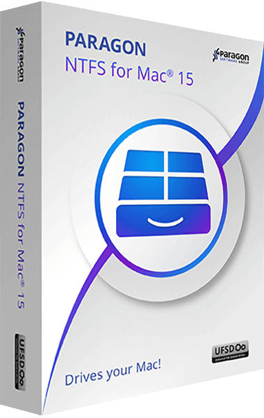 Paragon NTFS for Mac 15 boxshot