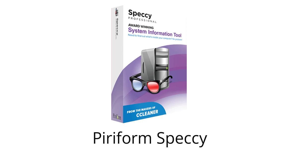 piriform speccy