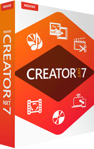 Roxio Creator NXT 7 3D boxshot