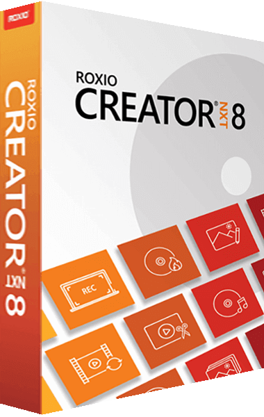 Roxio Creator NXT 8 boxshot