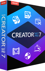 Roxio Creator NXT Pro 7 3D boxshot