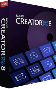Roxio Creator NXT Pro 8 3D boxshot