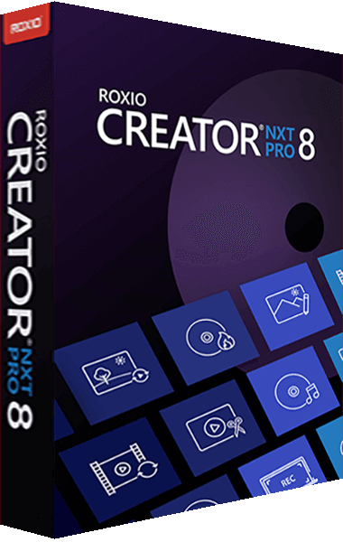 Roxio Creator NXT Pro 8 boxshot