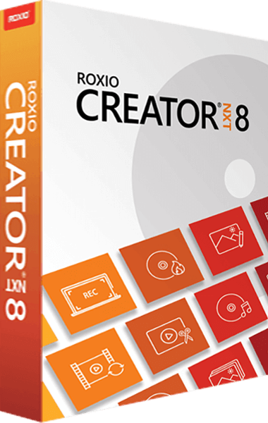 Roxio Creator NXT 8 boxshot
