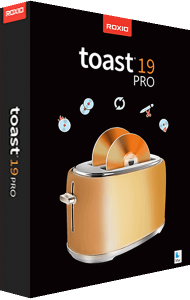 Roxio Toast 19 Pro 3D boxshot