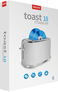 Roxio Toast 18 Titanium 3D boxshot
