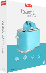 Roxio Toast Titanium 3D boxshot
