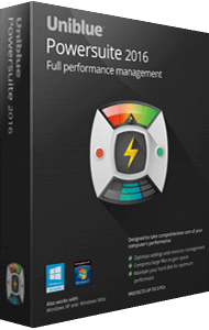 Uniblue Powersuite 2016 3D boxshot